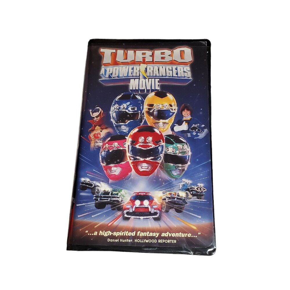 Turbo: A Power Rangers Movie VHS 1997 Live Action Children Family PG